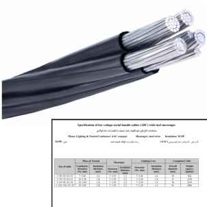 کابل خودنگهدار فشار ضعیف