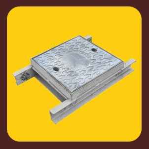 دریچه بازدید مربعی 